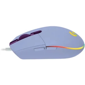 Сымды ойын тінтуірі USB Logitech G102 LIGHTSYNC, Lilac фото #2