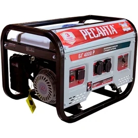 Электрогенератор Ресанта БГ 4000 Р (64/1/44) фото