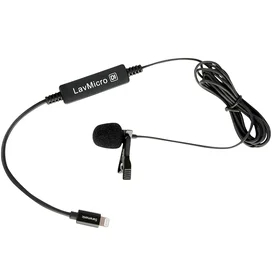 Saramonic LavMicro Di ілгекті микрофоны, 1,7 м кабельмен Lighting (iPhone) фото