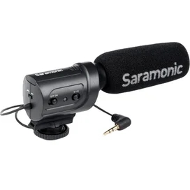 Saramonic SR-M3 бағытталған камераүстілі микрофон-пушкасы фото #2