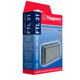 Tefal, Rowenta, Moulinex шаңсорғыштарына арналған ТТоpperr HEPA-сүзгісі FTL-31 фото
