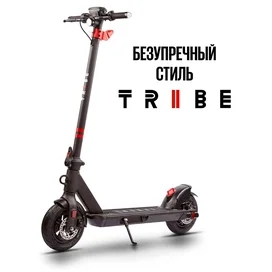 TRIBE MAYA Электрлі өздігінен сырғанағыш (самокаты), 32 км/с, 120 кг-ға дейін, 35 км, Қара түсті фото #2