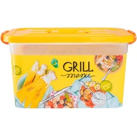 Набор для пикника на 4 персоны 19 пр. "GRILL MENU" Полимербыт 4389994 фото #1