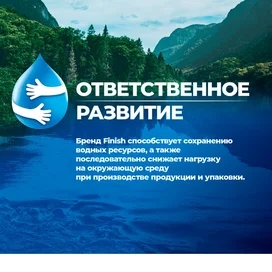 FINISH Allin1 Ыдыс жуғыш машиналарға арналған таблеткалары 25 дана 3065254 фото #4