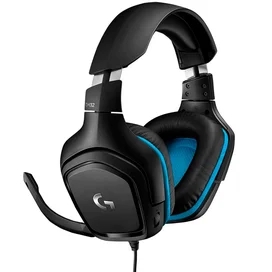 Logitech G432, Black (981-000770) ойын гарнитурасы фото