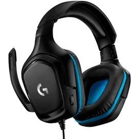 Logitech G432, Black (981-000770) ойын гарнитурасы фото #1