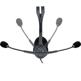 Logitech H111 жапсырмалы гарнитурасы, Gray фото #3