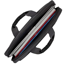 13.3" RivaCase Central 8221 Ноутбукке арналған сөмкесі, Black (8221-BK) фото #3