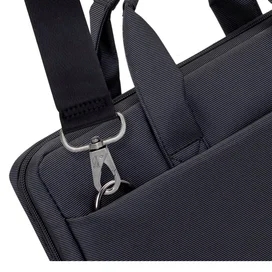13.3" RivaCase Central 8221 Ноутбукке арналған сөмкесі, Black (8221-BK) фото #4