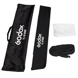 Godox FL-SF 4060 FL100 жарықдиодты панеліне арналған ұяшықтары бар софтбоксы фото #4