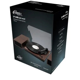 Виниловый проигрыватель Ritmix LP-340B темное дерево AkC фото #3
