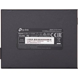 TP-Link TL-FC111B-20 Медиаконвертеры, 10/100 Mbps (TL-FC111B-20) фото #2