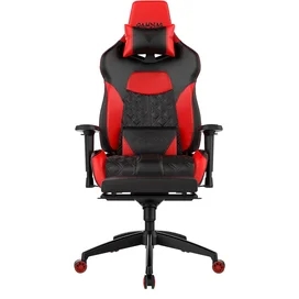 Gamdias ACHILLES P1 L RGB Компьютерлік ойын креслосы, Black/Red (ACHILLES P1 L BR) фото