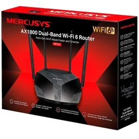 Mercusys MR70X Сымсыз бағдарлауышы, 3 портты + Wi-Fi 6, 1775 Mbps (MR70X) фото #2