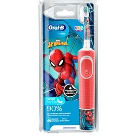 Детская электрическая зубная щетка Oral-B Kids «Человек-Паук», 3+ лет фото #1