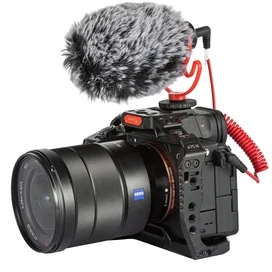 Simorr 3288 Wave S1 камерасына бекітуі бар микрофон-мылтығы фото #4