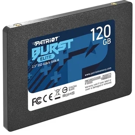 Ішкі SSD 2.5" 7мм 120GB Patriot BURST ELITE SATA-III 3D QLC (PBE120GS25SSDR) фото #2