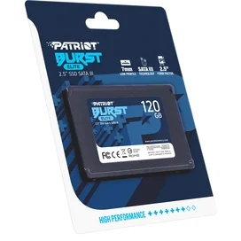 Ішкі SSD 2.5" 7мм 120GB Patriot BURST ELITE SATA-III 3D QLC (PBE120GS25SSDR) фото #4