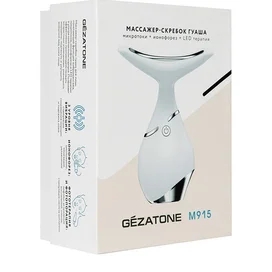 Gezatone, Скребок гуаша для лица, микротоковый массажер для лица от морщин, m-915 фото #3