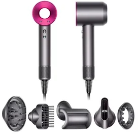 Фен Dyson Supersonic HD07 (никель/фуксия) фото