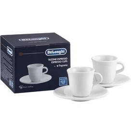 Керамикалық шыны-аяқ жинағы 2 дана Delonghi DLSC-308 ESPRESSO фото
