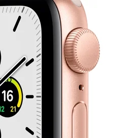 Смарт-часы Apple Watch SE GPS, 40mm Gold Aluminium Case with Starlight Sport Band (MKQ03GK/A) фото #1