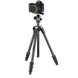 Штатив MANFROTTO Element MII CFM 4-секционный с шаровой головой, черный (MKELMII4CFM-BH) фото #1
