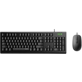 USB Rapoo X120PRO Сымды пернетақтасы + тінтуірі фото