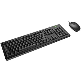 USB Rapoo X120PRO Сымды пернетақтасы + тінтуірі фото #1