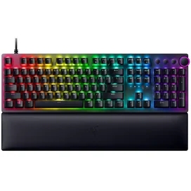 Razer Huntsman V2 - Purple Switch, Black (RZ03-03931300-R3R1) ойын пернетақтасы фото