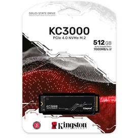 SSD Ішкі M.2 2280 512GB Kingston KC3000 PCIe 4.0 x4 NVMe (SKC3000S/512G) фото #2