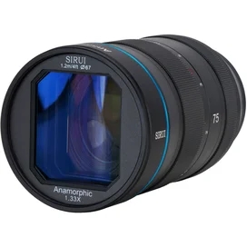 Canon M-Mount арналған Sirui Anamorphic объективі 75 mm f/1.8 фото #1