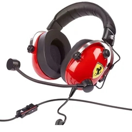 Игровая гарнитура проводная Thrustmaster T.RACING SCUDERIA FERRARI EDITION (4060105) фото #2