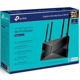 TP-Link Archer AX23 Dual Band Сымсыз бағдарлауышы, 4 портты + Wi-Fi 6, 1201/574 Mbps фото #4