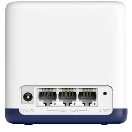 Mesh Wi-Fi үй жүйесі, Mercusys Halo H50G Dual Band, 3 портты, 1300/600 Mbps (Halo H50G) фото #1