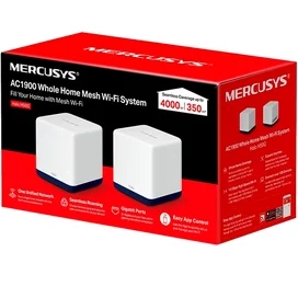 Mesh Wi-Fi үй жүйесі, Mercusys Halo H50G Dual Band, 3 портты, 1300/600 Mbps (Halo H50G) фото #2