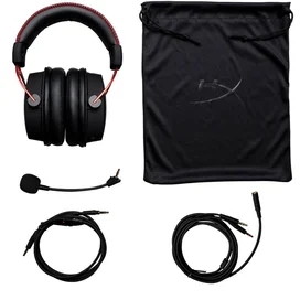 HyperX Cloud Alpha, Black/Red (4P5L1AX#ARL) ойын гарнитурасы фото #3
