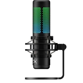 HyperX QuadCast S Ойын микрофоны , Black (4P5P7AA) фото #1