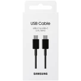 Samsung, Type-C - Type-C кабелі, 3A, 1.8м, Қара (EP-DX310JBRGRU) фото #3