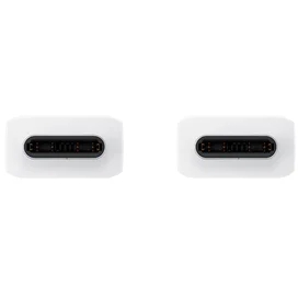 Samsung, Type-C - Type-C кабелі, 5A, 1.8м, Ақ (EP-DX510JWRGRU) фото #2