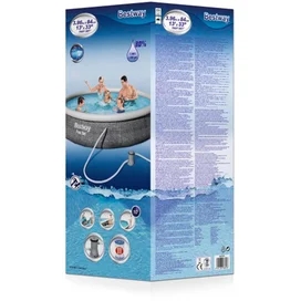 Надувной бассейн BESTWAY 396 х 84 см, 7340 л, с фильтр-насосом (557376 BESTWAY) фото #4