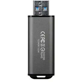 USB Флешкасы 128GB Transcend JetFlash 920 Type-A 3.2 Gen 1 (3.1) Silver Металл (TS128GJF920) фото #1