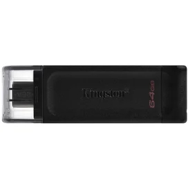 USB Флешка 64GB Kingston DataTraveler 70 USB-C Black (DT70/64GB) фото