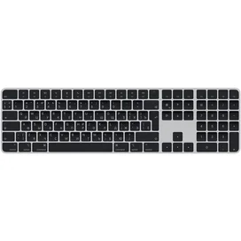 Apple Magic Keyboard сымсыз пернетақтасы Touch ID-мен және цифрлық панельмен, Black (MMMR3RS/A) фото