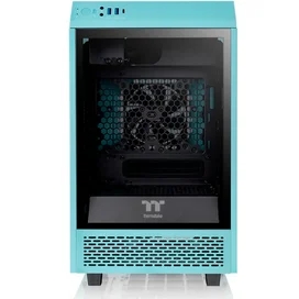 ПК корпус Thermaltake The Tower 100 MiniTower, window, Turquoise mITX (CA-1R3-00SBWN-00) фото #1