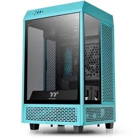 ПК корпус Thermaltake The Tower 100 MiniTower, window, Turquoise mITX (CA-1R3-00SBWN-00) фото #4