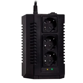 SVC тұрақтандырғышы AVR-600-S, 600VA/300Вт, AVR: 184-284В, 3Schuko, 1 м (SVC-AVR-600-S) фото