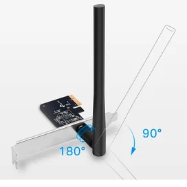 TP-Link Archer Желілік картасы T2E, Dual Band, 433/200 Mbps (Archer T2E) фото #1