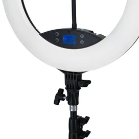 Neo-16NS Сақиналы шамы, үштаған пішіні, смартфонға арналған 3 слотты, 55W (HQ-16NS Tripod) фото #3