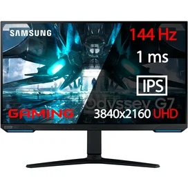 28" Samsung LS28AG700NIXCI Ойын мониторы 3840x2160 16:9 IPS 144ГЦ (2HDMI+DP) Black фото
